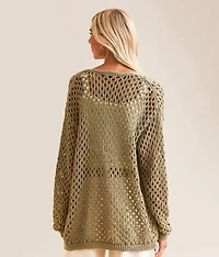 Knit Cardigan Sweater