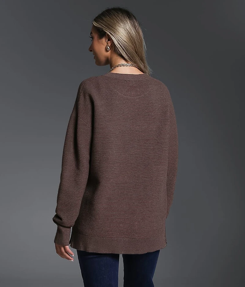 Ribbed Pullover