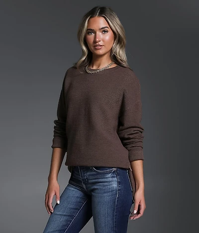 Ribbed Pullover