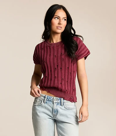 Destructed Dolman Sweater