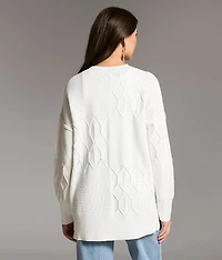 Block Stitched Sweater