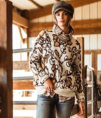 Printed Sweater