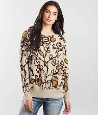 Printed Sweater
