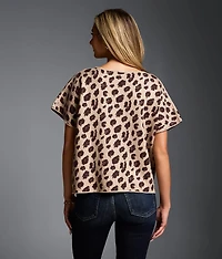 Refined Edit - Cheetah Oversized Sweater