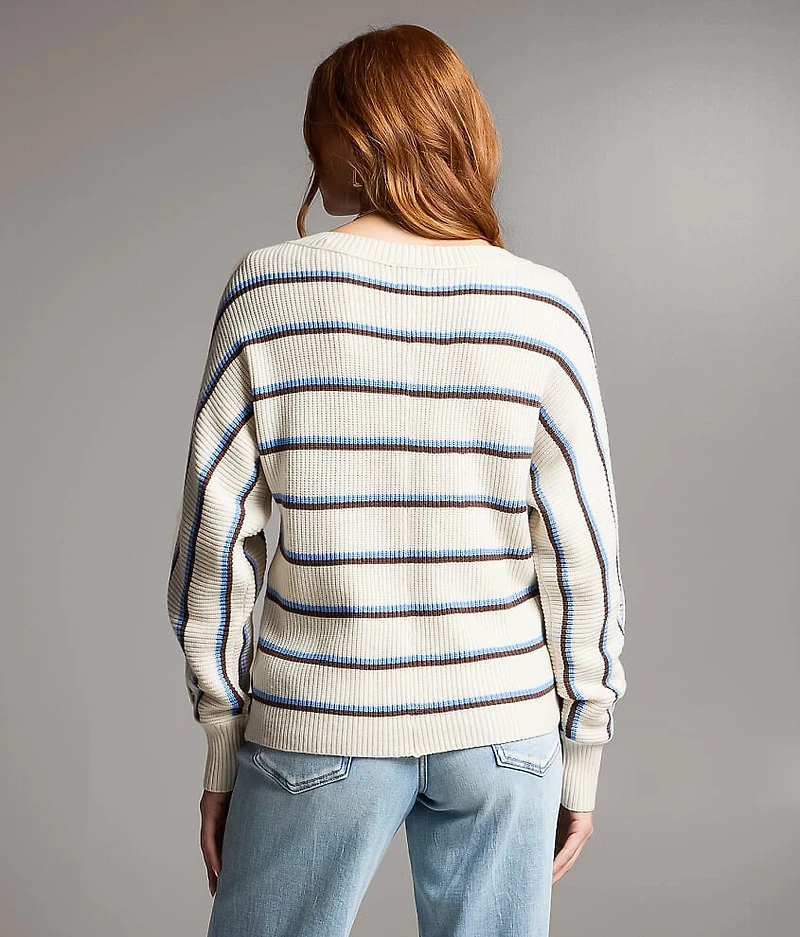 Striped Dolman Sweater