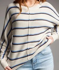 Striped Dolman Sweater