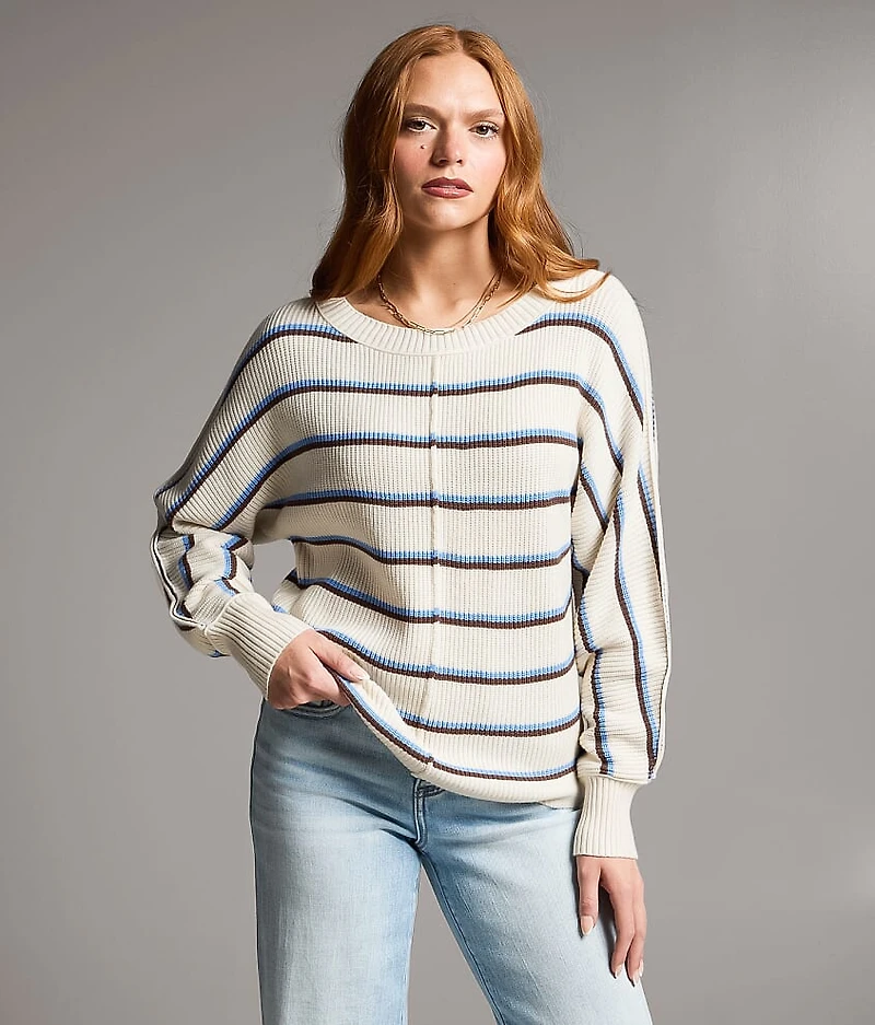 Striped Dolman Sweater