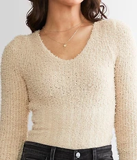 Eyelash Knit Sweater