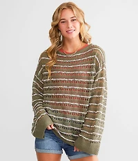 Color Pop Striped Sweater