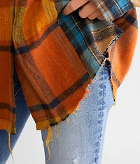 Flannel Hooded Shacket