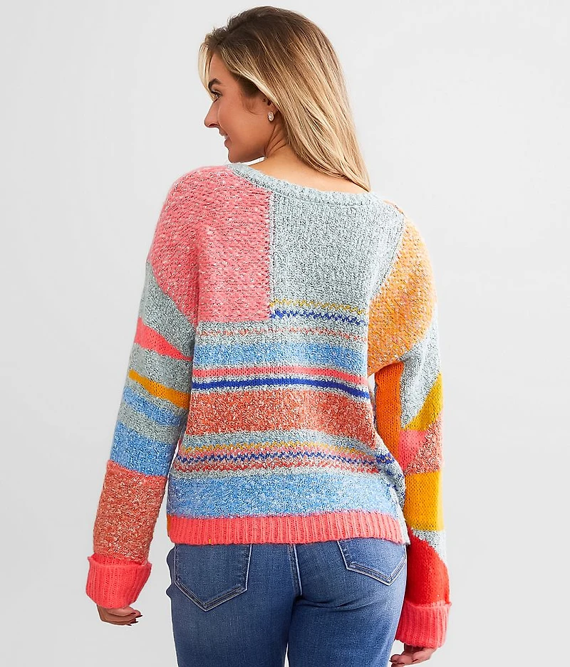 Mixed Yarn Sweater