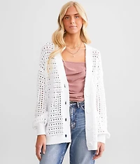 Knit Cardigan Sweater