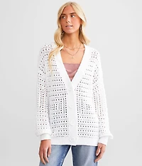 Knit Cardigan Sweater