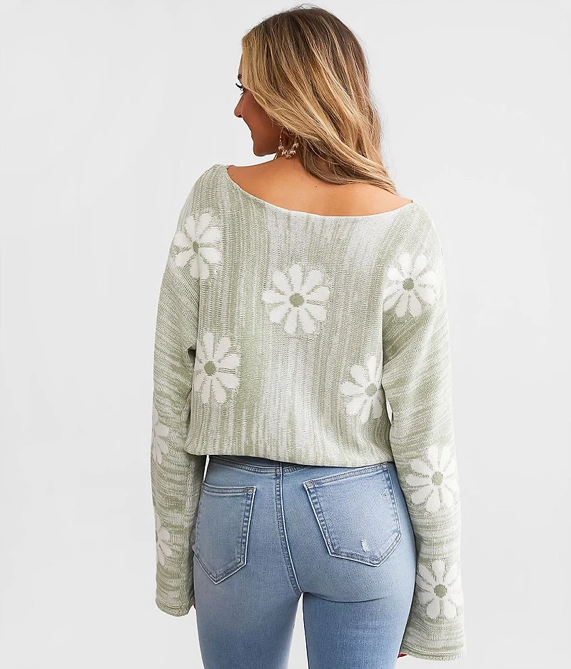 Daisy Cropped Sweater