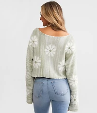 Daisy Cropped Sweater