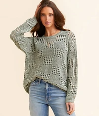 Pointelle Sweater