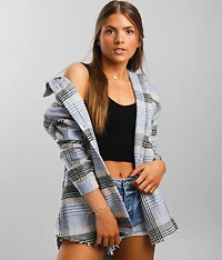 Brushed Flannel Shacket
