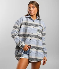 Brushed Flannel Shacket