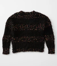 Girls - Popcorn Eyelash Sweater