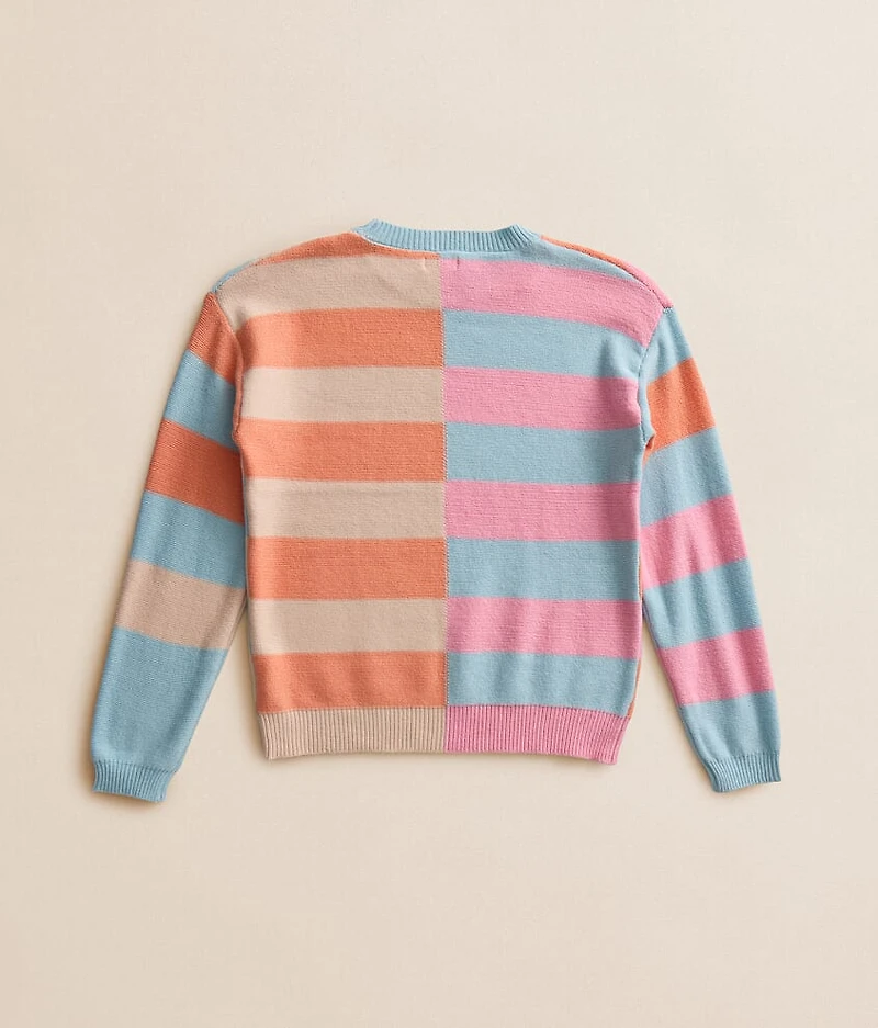 Girls - Multi Striped Sweater