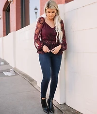 Eyelash Lace Top