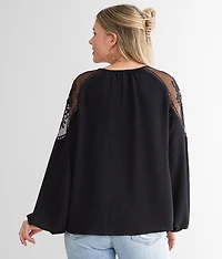 Floral Crochet Top