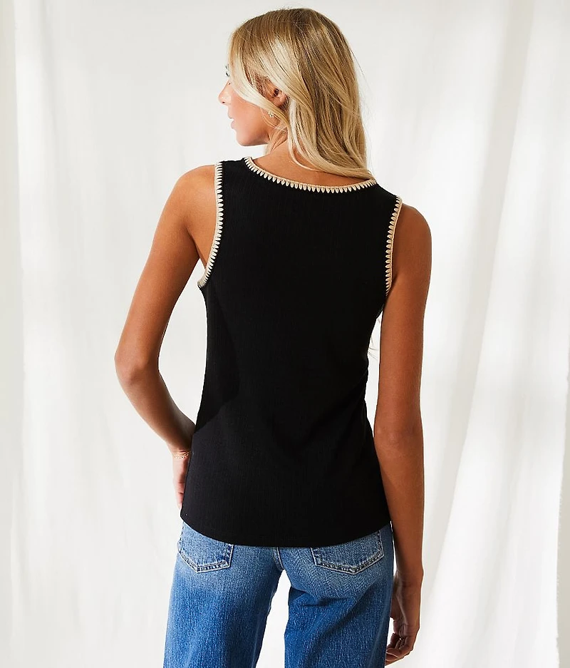 Resort Edit - Whipstitch Tank Top