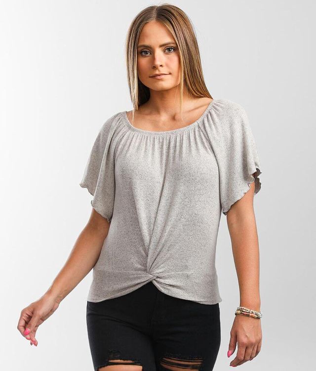 Willow & Root Twisted Front Top