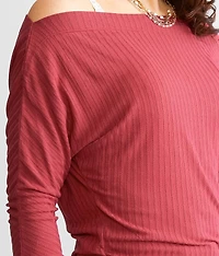 Jacquard Ribbed Top