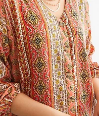 Printed Chiffon Blouse