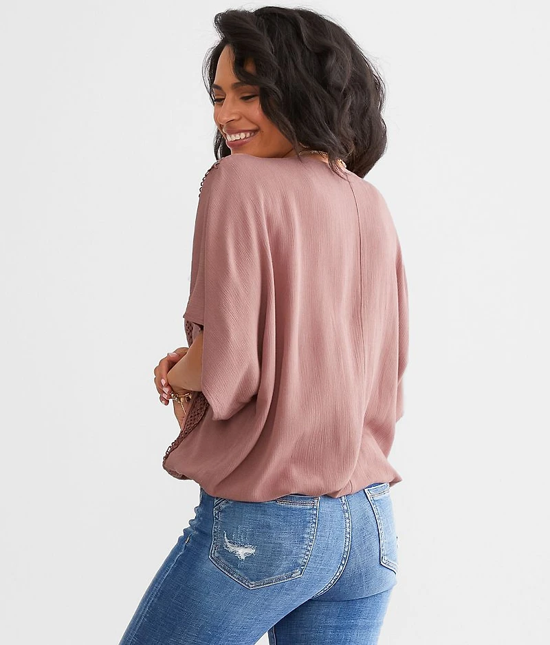 Crochet Dolman Top