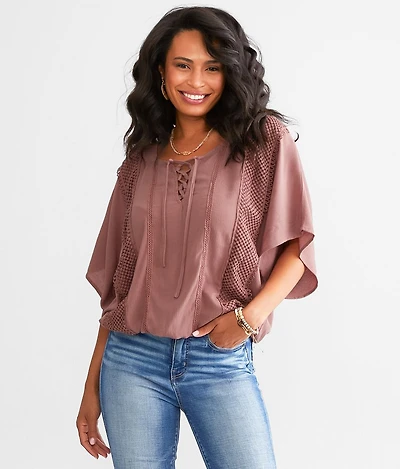 Crochet Dolman Top