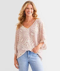 Cinch Tie Two Way Top