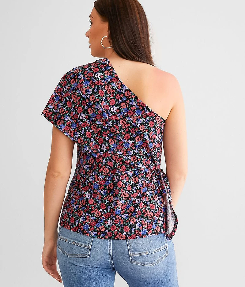 Floral Off The Shoulder Top