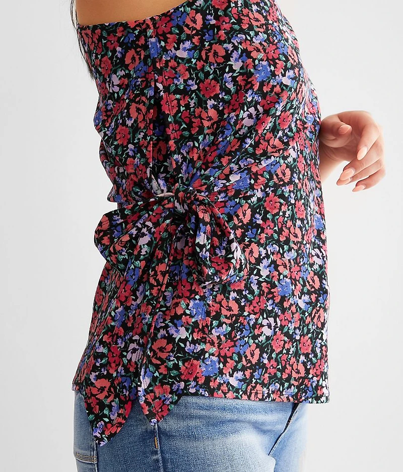 Floral Off The Shoulder Top