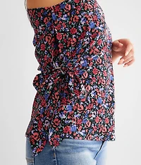 Floral Off The Shoulder Top