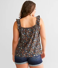 Floral Flowy Tank Top