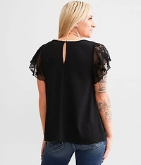 Pieced Lace Top