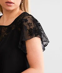 Pieced Lace Top