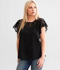 Pieced Lace Top