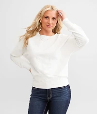 Textured Dolman Top