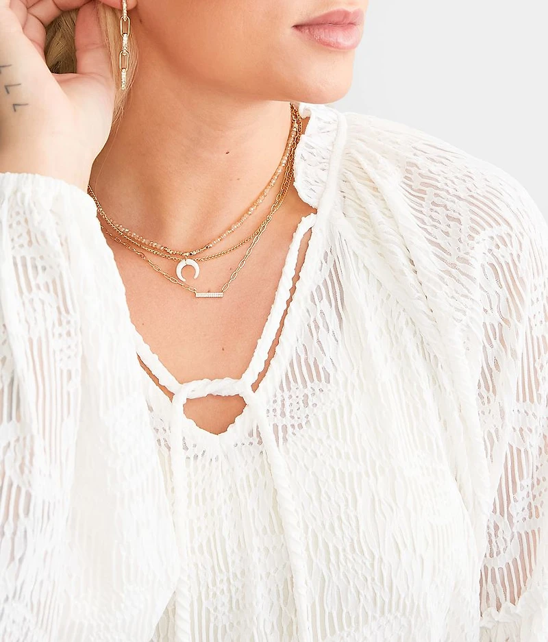 Textured Jacquard Top