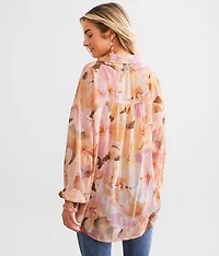 Floral Chiffon Blouse