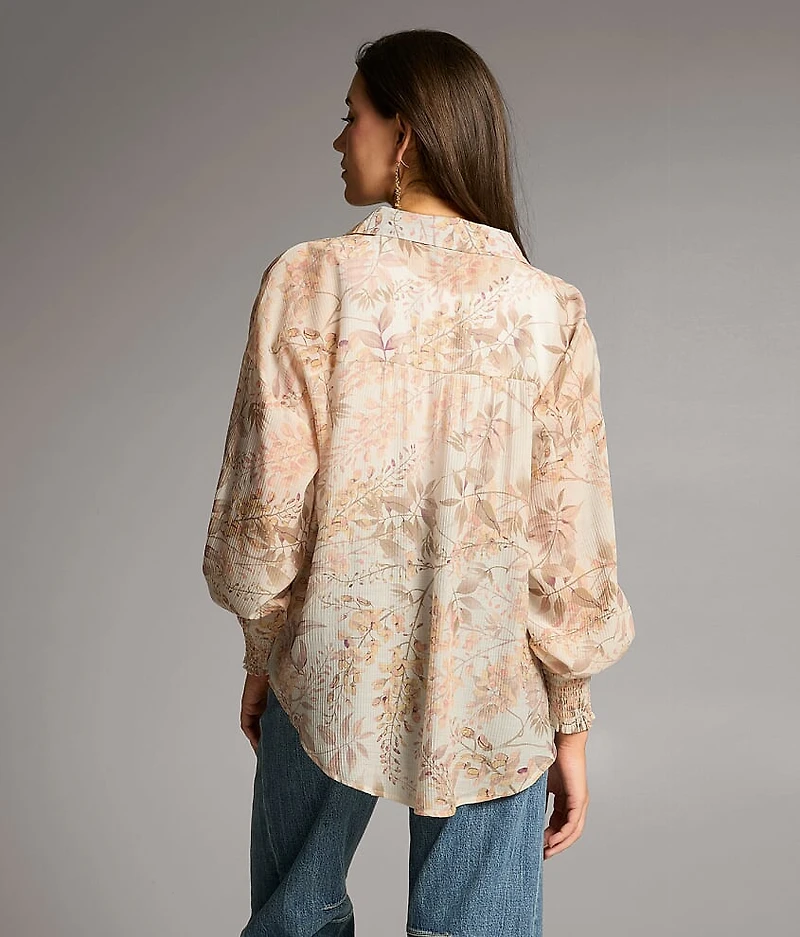Floral Woven Blouse