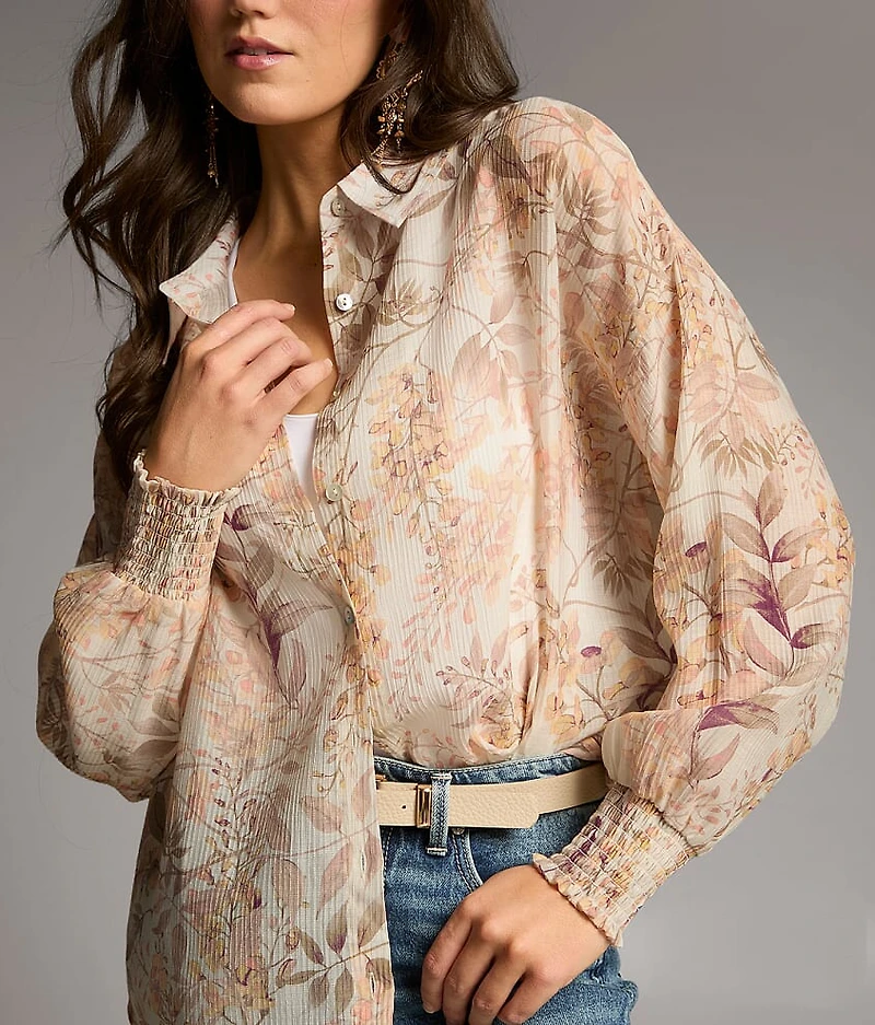 Floral Woven Blouse