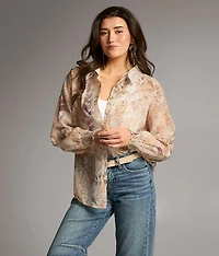 Floral Woven Blouse