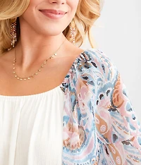 Flowy Ribbed Top