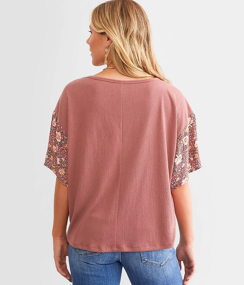 Oversized Floral Top