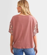 Oversized Floral Top