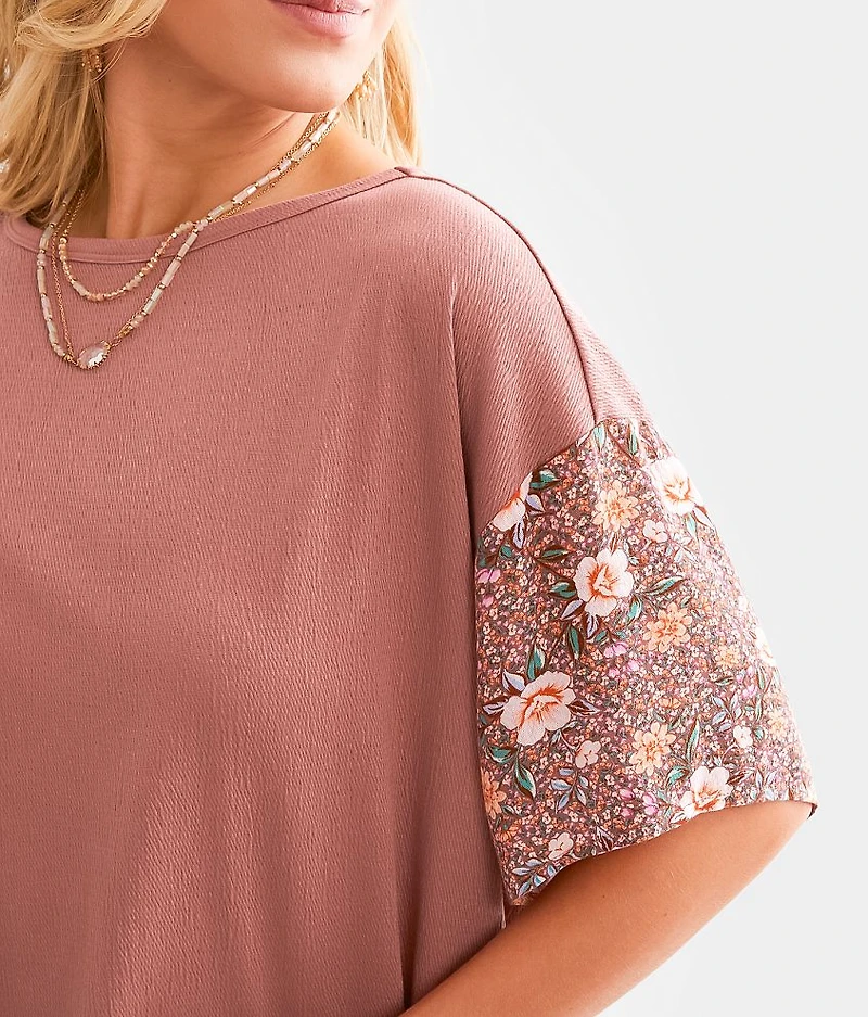 Oversized Floral Top